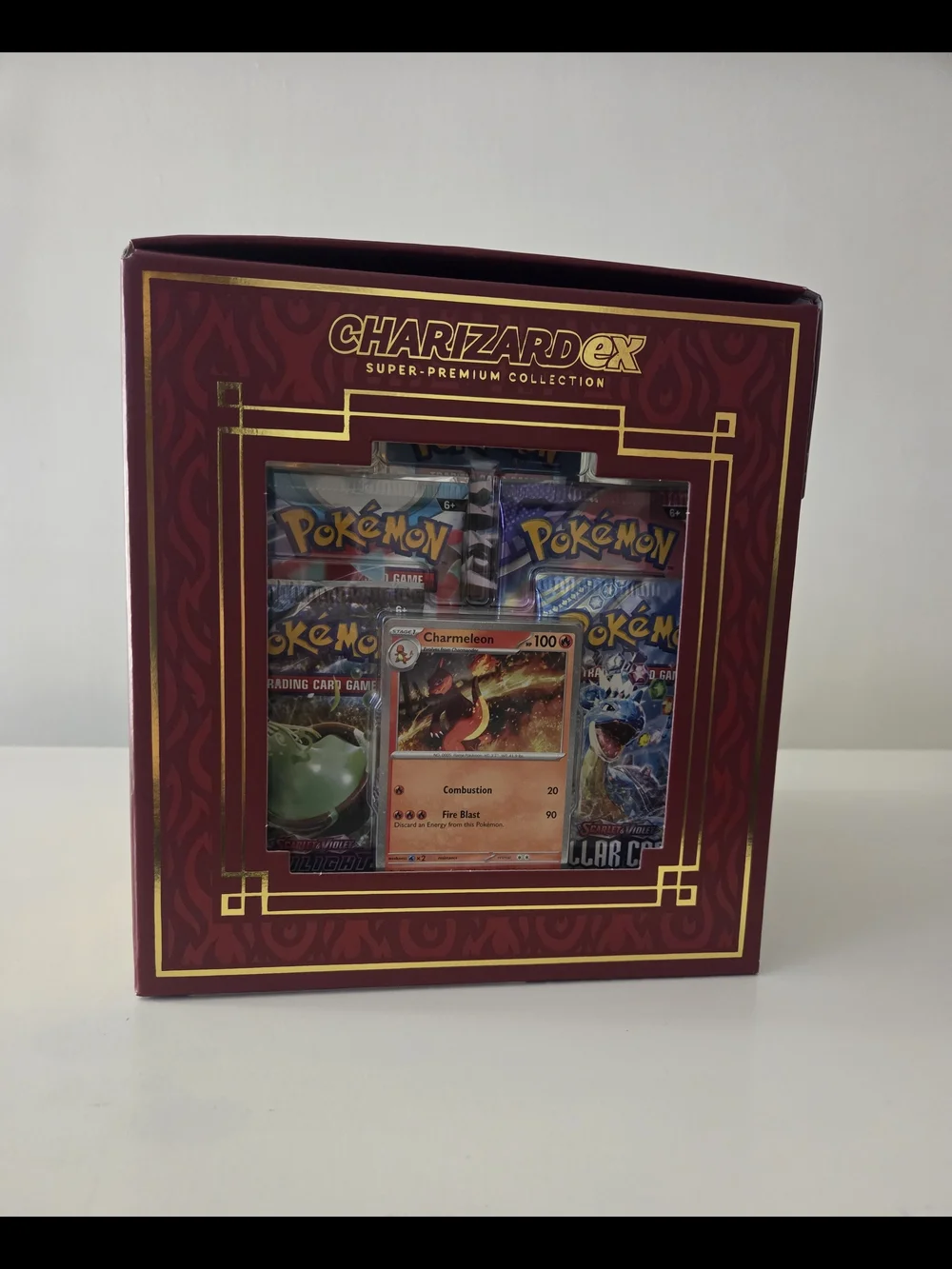 Pokemon TCG: Charizard ex Super-Premium Collection Kit Promo Box English